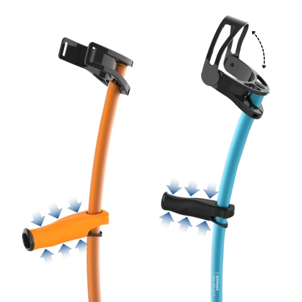 Ultra-leichte Krücke aus Flugzeug-Aluminium - Klappbare Manschette